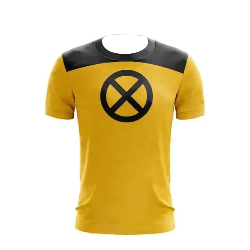Superhelden-Cosplay-Kostüm Wade Winston Wilson Sommer-Top Damen-T-Shirt Unisex-T-Shirt Kurzarm Schnelltrocknend Herren-T-Shirt – Detail 4