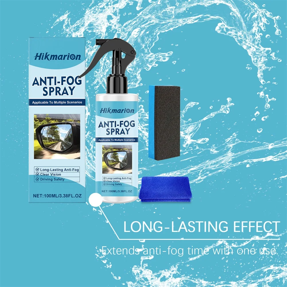 Automotive Anti-fogging Agents For Glasses Multi-Surface Use Foggy Morning Commutes