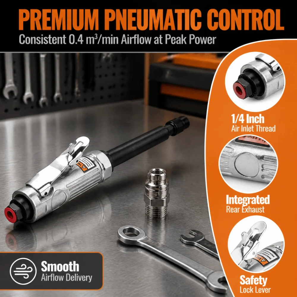 20,000 RPM Air Angle Die Grinder 1/4