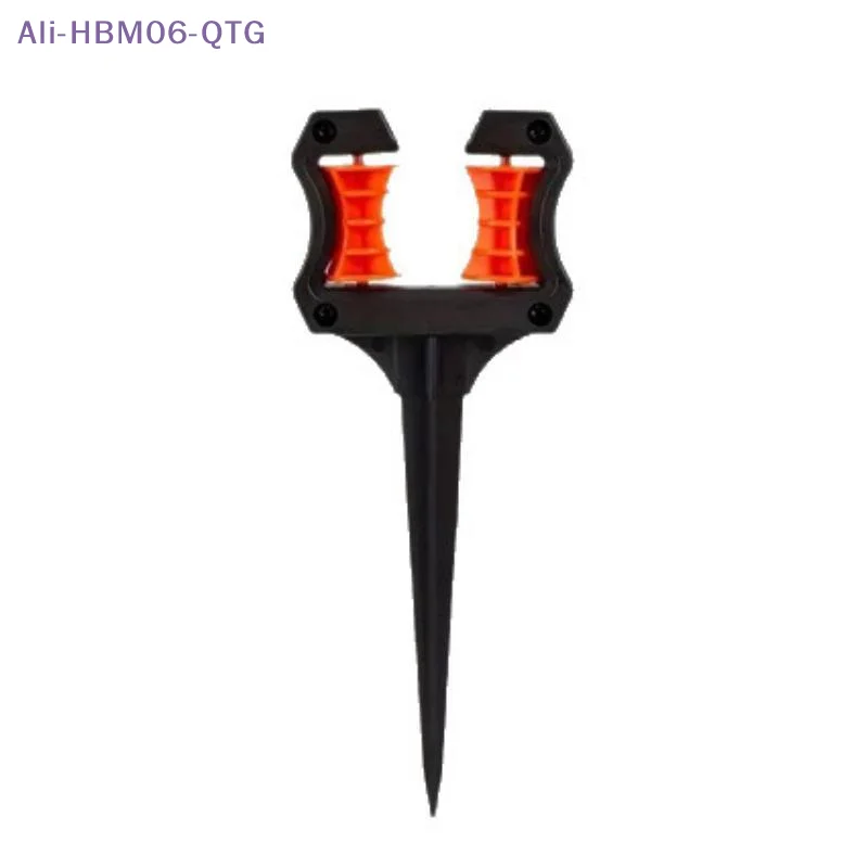 Garden Hose Guide Spike Heavy Duty Plant Protector Stake Roller Wheel For Watering Pipe Guide Nail For Flower Bed Lawn Landscape