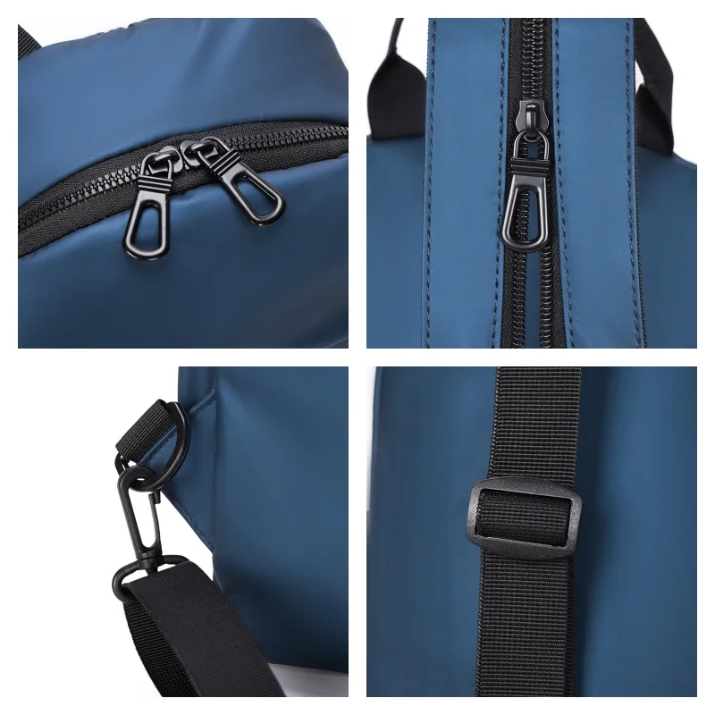 Lightweight Fashion Waterproof Chest Backpack for Men Casual Handbag Male Daily Outdoor Sling Bag for Urban Commuting Travel