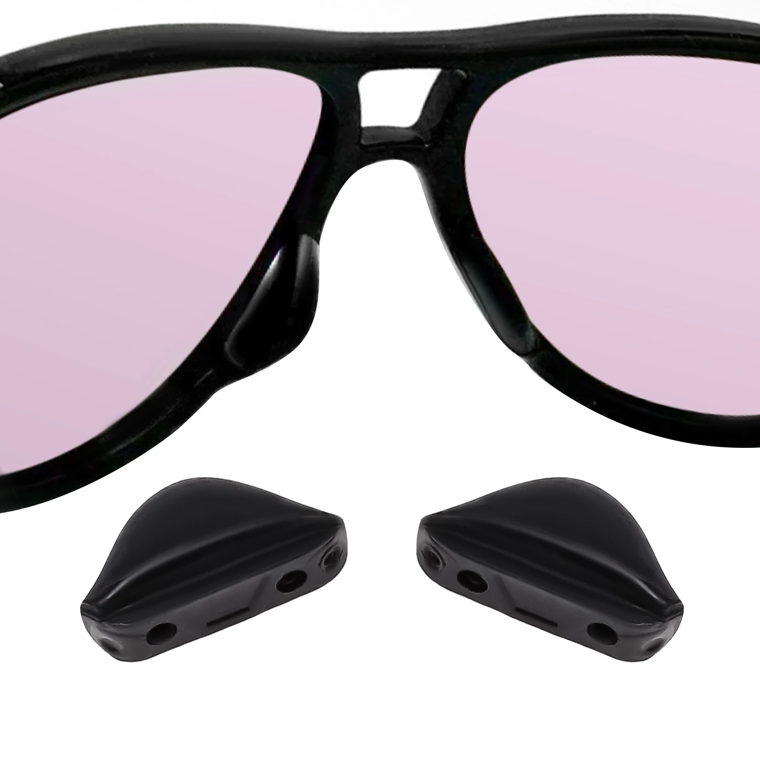 Силиконовые накладки на носоупоры для очков Oakley Pit Boss 2 OO9137/LBD, OO9193/Crosslink, Pitch OX8037/Valve, New 2014 OO9236