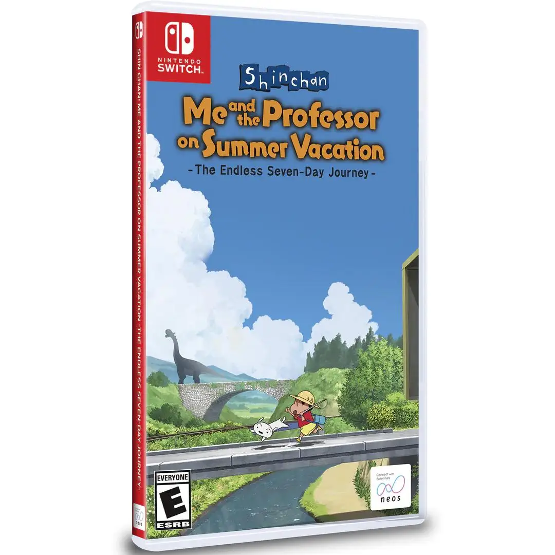 Shin chan me and the professor on summer vacation - switch - new sealed
