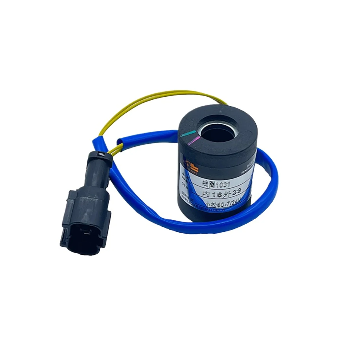 

For engineering machinery parts coil 1031 with wire excavator pilot rotary solenoid valve coil