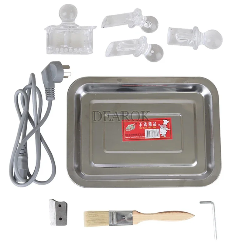 Cortador de hierbas pequeño QE-101A, máquina cortadora de medicina china, 220V, máquina cortadora de hierbas chinas eléctrica de escritorio, 1 ud.