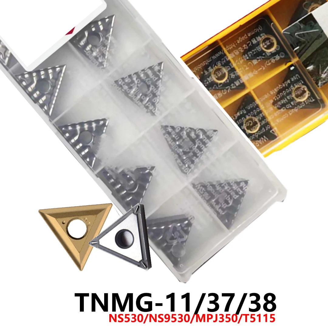 

Original Carbide Inserts CNC Tools Holder TNMG 1604 TNMG160416 TNMG160402 TNMG160404 TNMG160408 11 37 NS530 NS9530 T5115 MPJ350