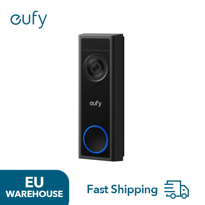 eufy sonnette vido avec camra C31 2K FHD vision nocturne changement rapide batterie/cble assemblage lger appels vido 24/7