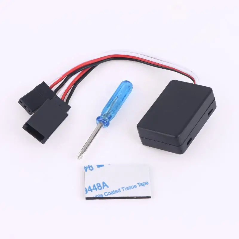 

RX-7D Mini Gyro Set For RC Car Drift Racing Vehicle Boat - Digital/Analog Universal Receiver Transmitter DC 4.8-7.4V
