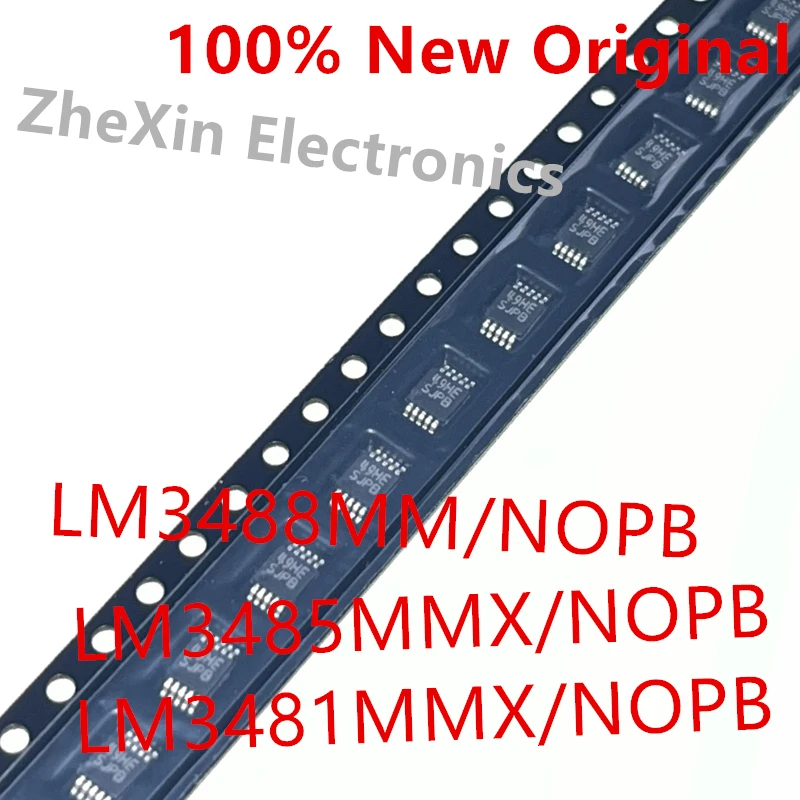 10PCS/Lot  LM3488MM/NOPB  S21B 、LM3485MMX  S29B 、LM3481MMX  SJPB   New switch regulator chip  LM3488MMX 、LM3485MM 、LM3481MM