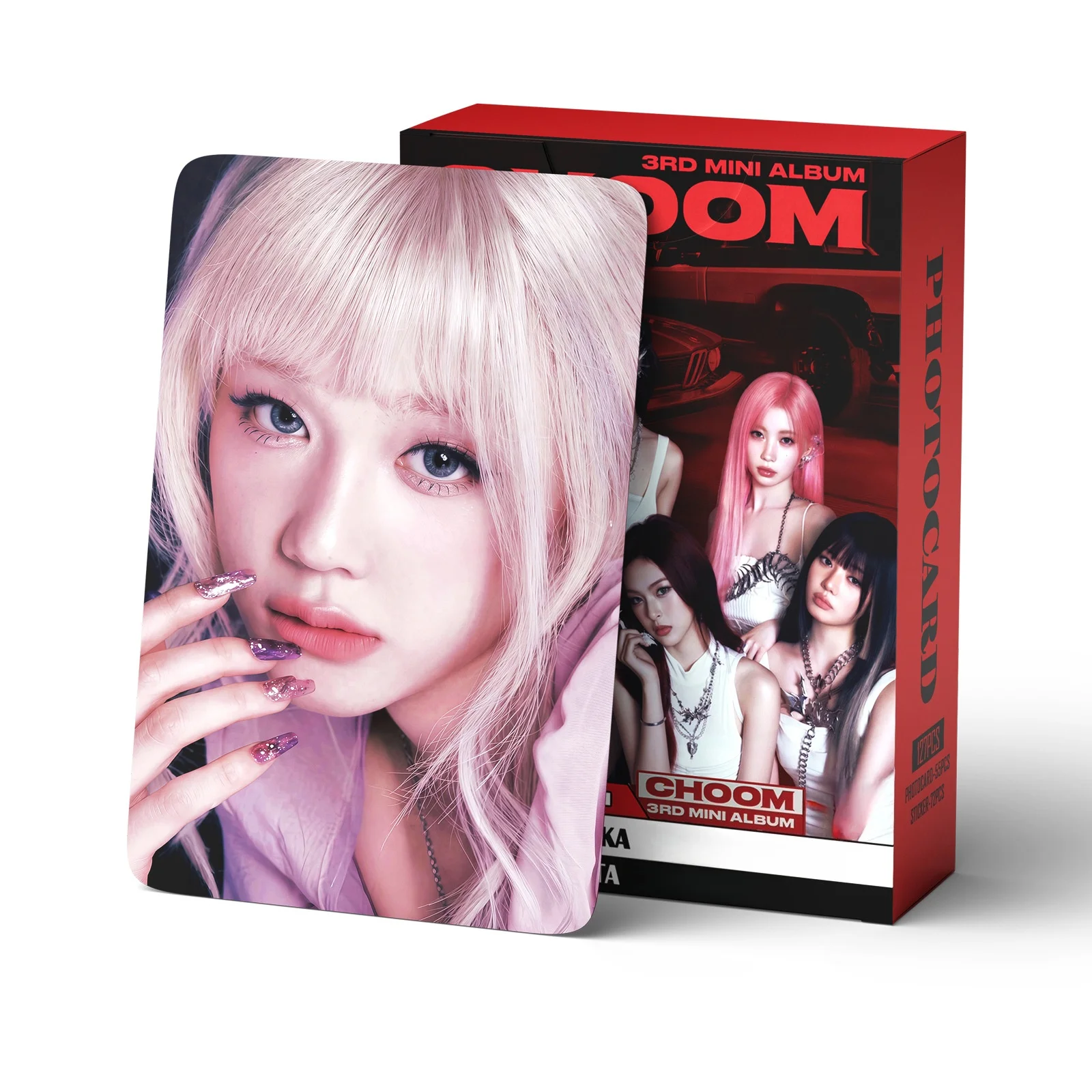 

Набор из 55/92/127 шт. Kpop BABY CHOOM Lomo Cards: высококачественные фотокарточки из альбома REALLY LIKE YOU для коллекции, подарки для фанатов