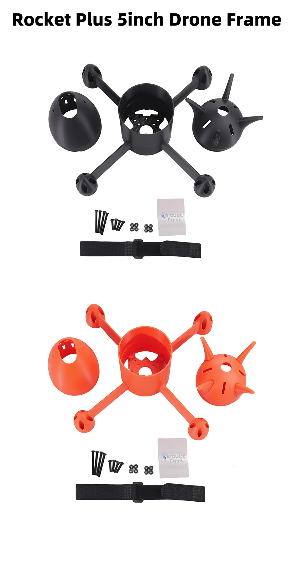 Rocket PLUS 5inch FPV Drone Frame Kit Carbon Fiber Racing Quadcopter Freestyle INAV Beatflight F722 Ardupilot Flight Control