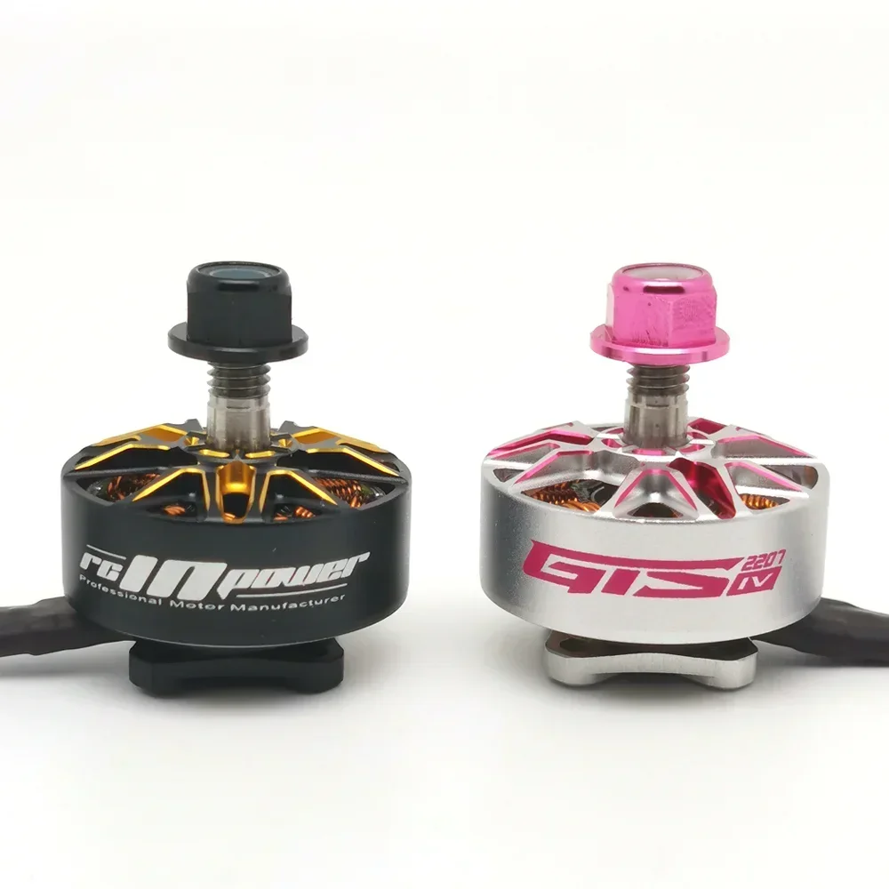 RCINPOWER GTS V4 2207 Motor sem escova 1960KV / 2040KV / MCK Edition 2100KV 5-6S para drones FPV Freestyle Peças DIY