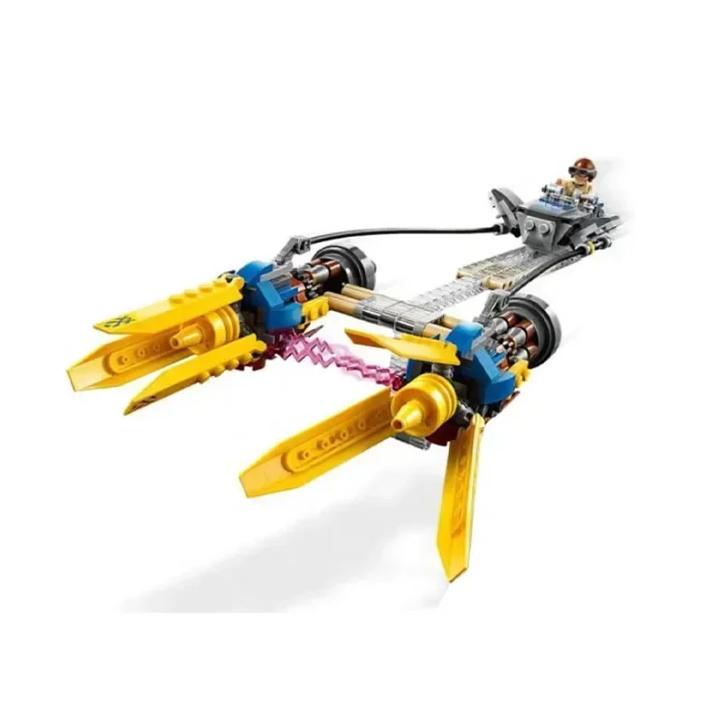 

В наличии: Образовательный конструктор-головоломка, модель гоночного дроны-байка Анакина, 75258, 279 деталей, для детей, подарки на Рождество и День рождения