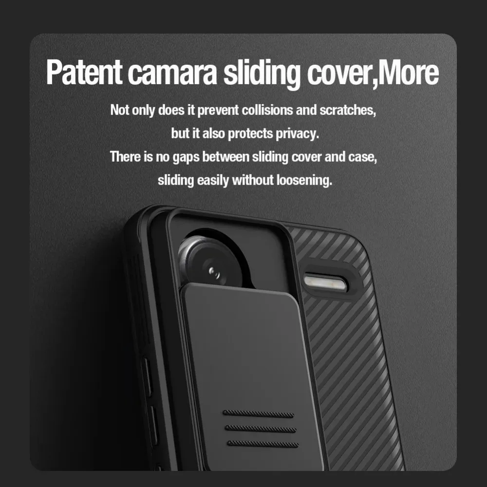 Nillkin Case For Xiaomi Redmi Note 13 Pro Plus 5G Note 13 Pro Note 13 Slide Pro Camera Slim Rugged Phone Thin Shockproof Cover