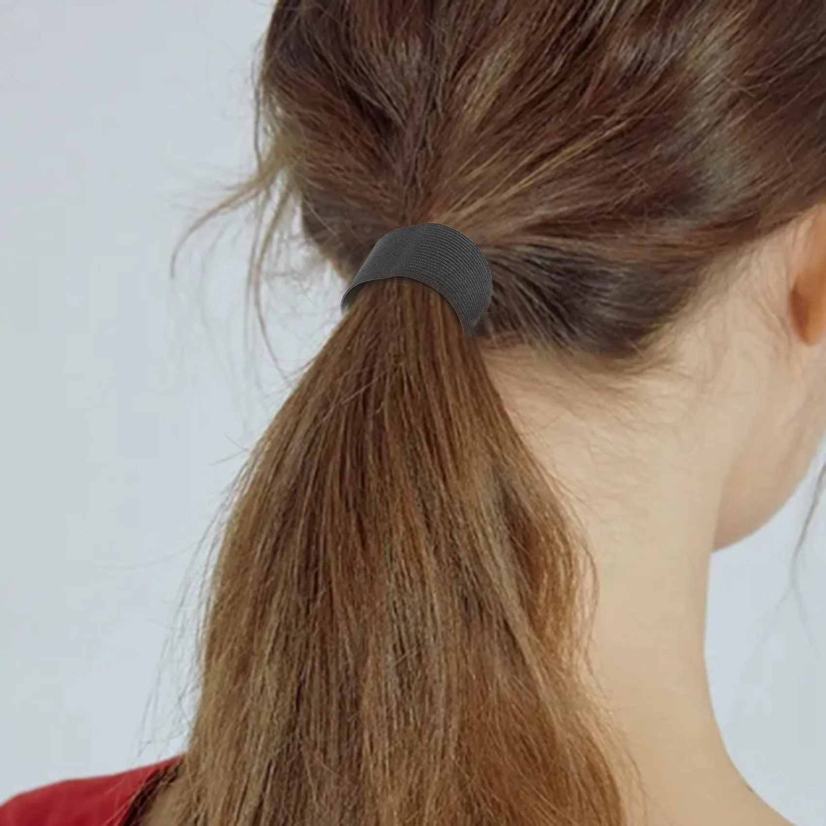 AD-3Pc/lote elástico bandana 60cm borda aperto banda 3.5cm largura náilon adesivo bandana para fechamento perucas frontais colocar para baixo