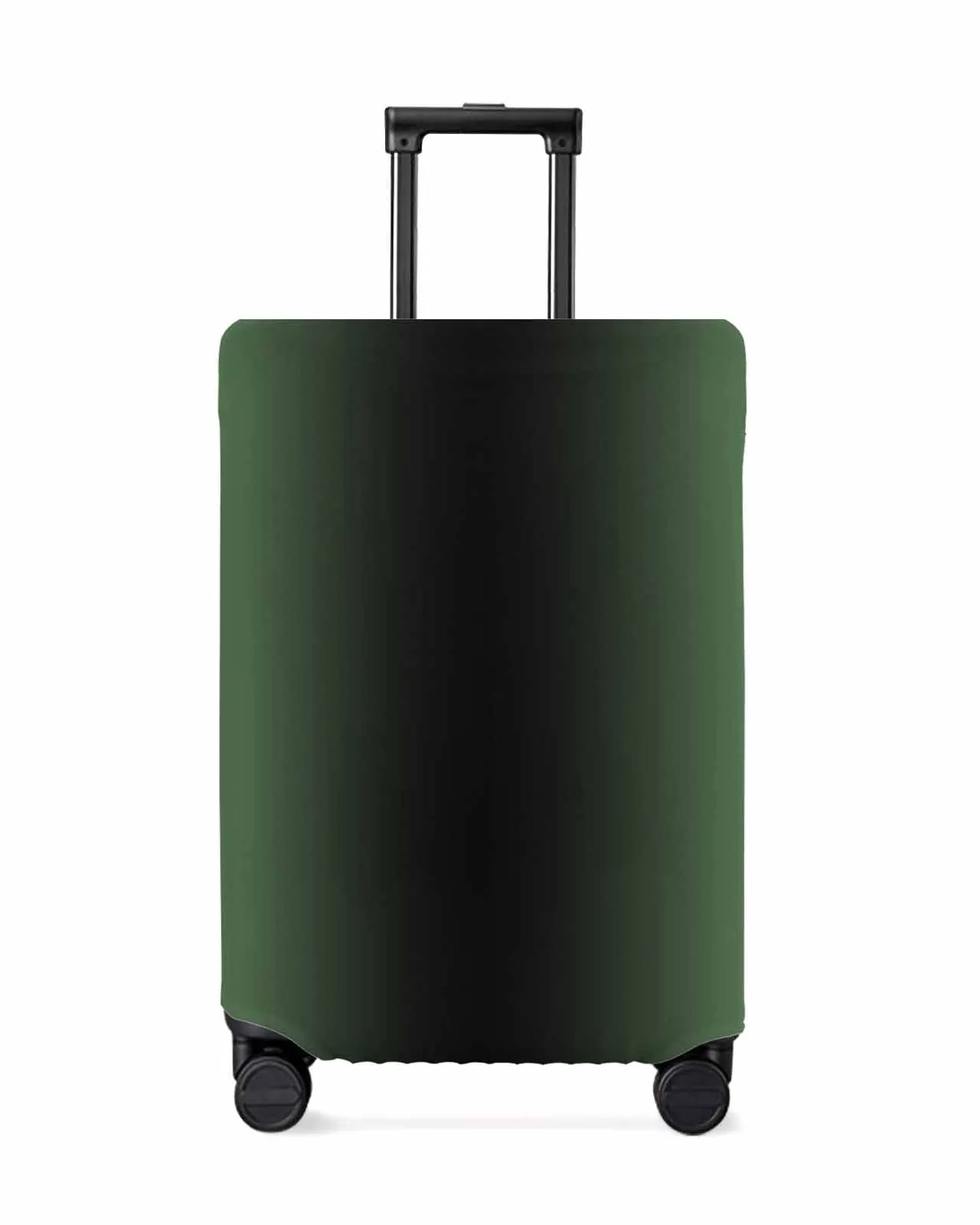 

Grass Green And Black Gradient Luggage Cover Elastic Baggage Cover For 18-32 Inch Suitcase Case Dust Cover