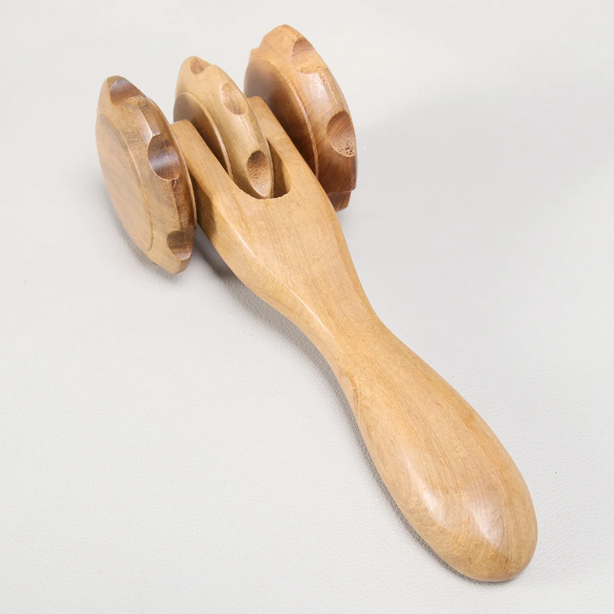 

Massage Roller Wooden Full Body Massager For Deep Tissue Relief Yoga Relax Rod Stiff Muscles High-Density Wood Grain
