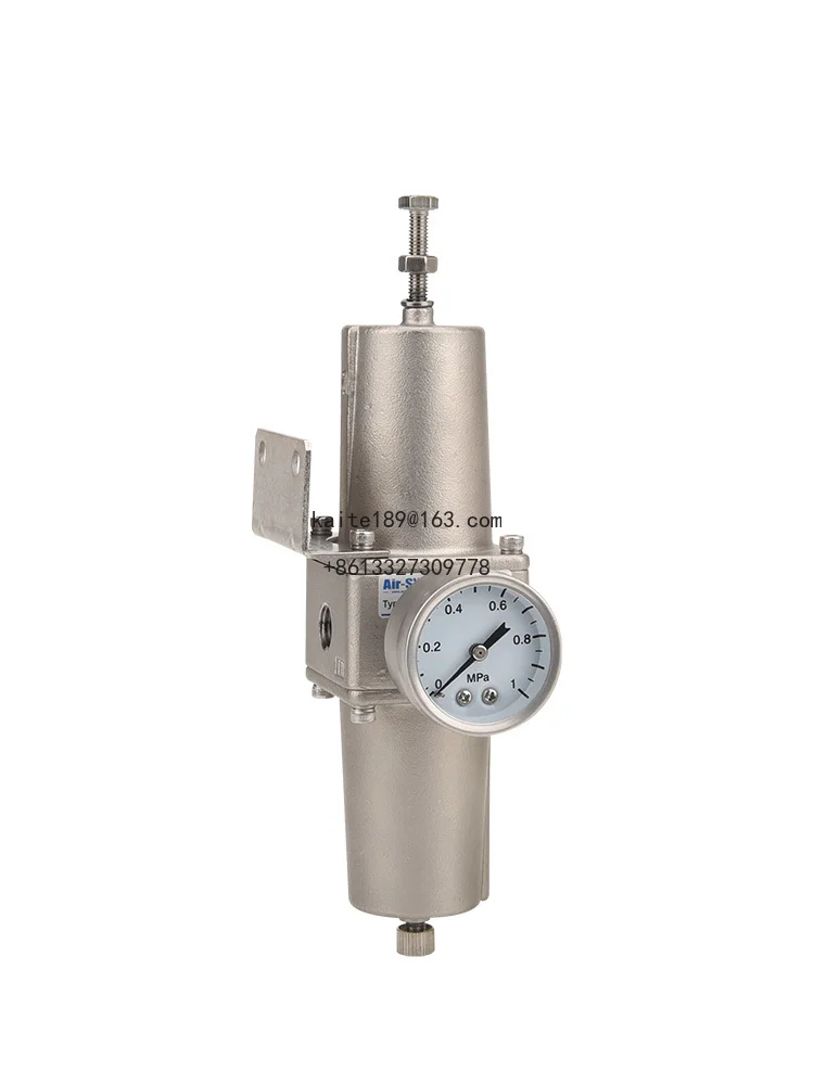 Air-SYA XFR600-06 316 أجزاء هوائية من الفولاذ المقاوم للصدأ فاصل مياه الزيت منظم الهواء مقياس فلتر الضغط مصنوع عاليًا