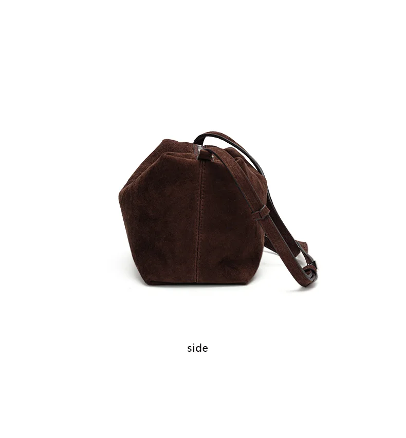 Aidrani Retro Matte Kuhleder-Kissen-Tasche, vielseitige Schulter- und Umhängetasche für Damen, hochwertige und exklusive Schultertasche – Detail 9