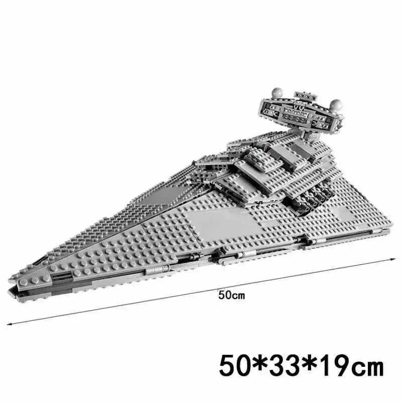 

1359 PCS Imperial Star Destroyer DIY Compatible 75055 Building Blocks Bricks Kids Educational Christmas Birthday Toy Gifts 05062