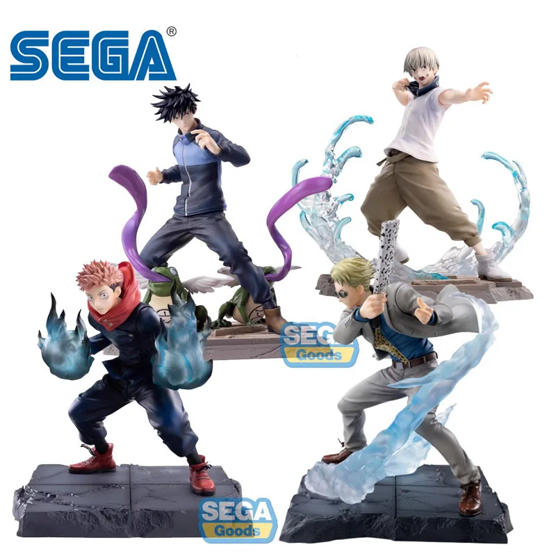 

SEGA Genuine Jujutsu Kaisen Luminasta Itadori Yuji Fushiguro Inumaki Toge Anime Action Figures Toys For Boys Girls Kids Gift