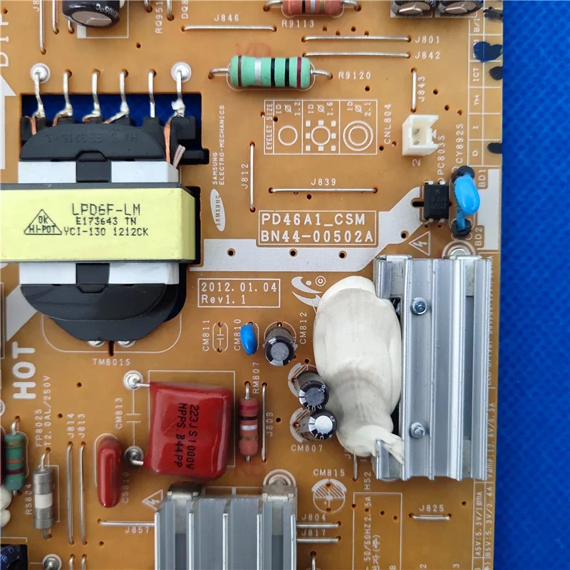 BN44-00502A BN44-00502E Compatible with Samsung power supply board UN40ES6100F UN40ES6100 UN46ES6100 UN46ES6100F UN40ES6003F