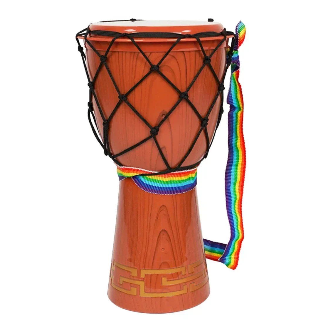 Crianças aprendendo música pandeiro brinquedo 12 polegadas djembe simulação mão tambor cedo instrumentos musicais educativos brinquedo crianças presente