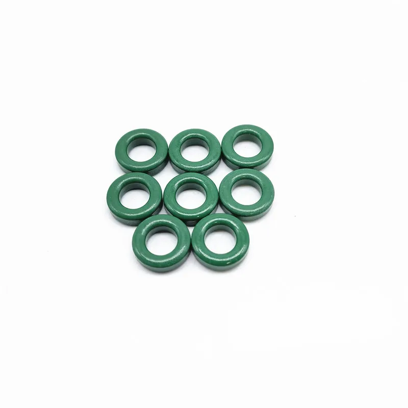 5pcs Mn-Zn High Conductivity 10K Green Ferrite Core Ring 14*8*4mm anti-interference Core 14mm x 8mm x 4mm
