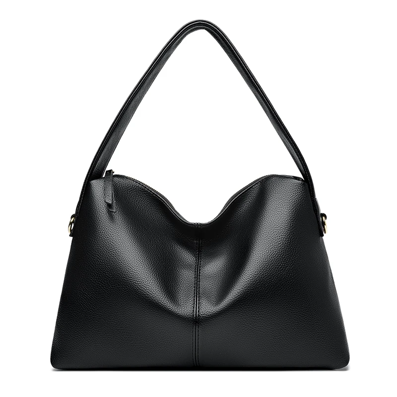 

High Quality Leather Shoulder Bag for Women Crossbody Tote Hand Bag Ladies Messenger Large Capacity Handbag for Daily Commuting