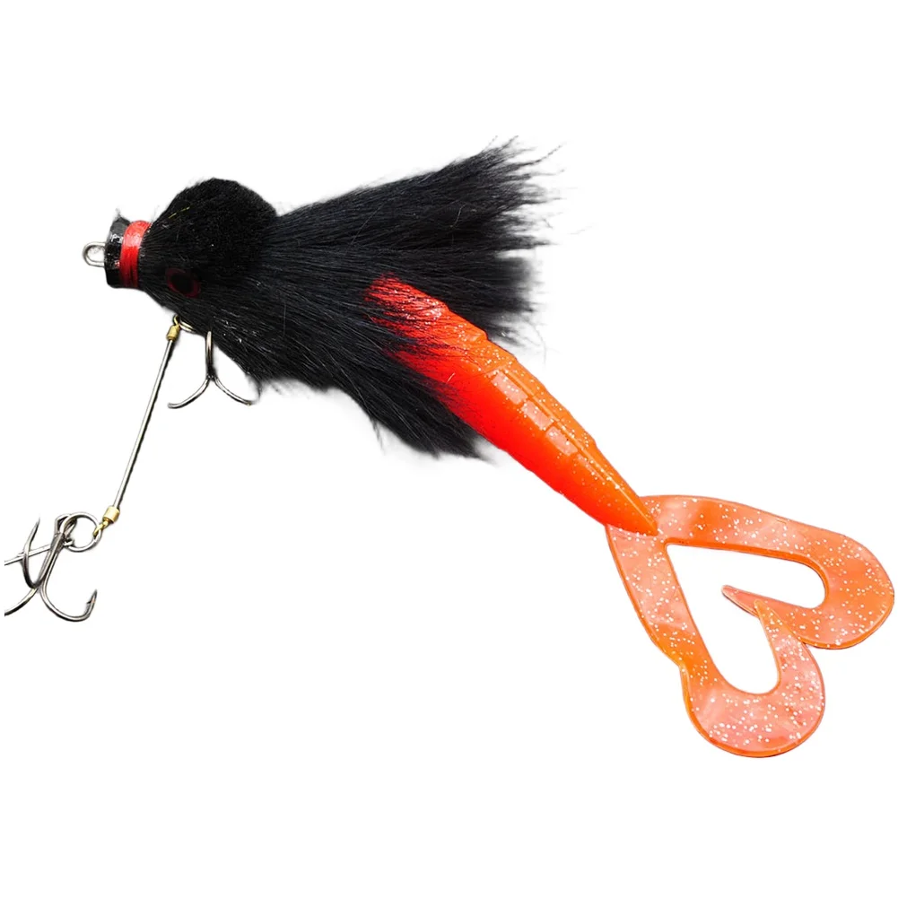 22 سنتيمتر ماوس الطفل سويمبايت باكتيل ماوس إغراء الشارب تلاعب متعدد صوتها سويمبيت محاكاة شكل الماوس إغراء الطعم الاصطناعي