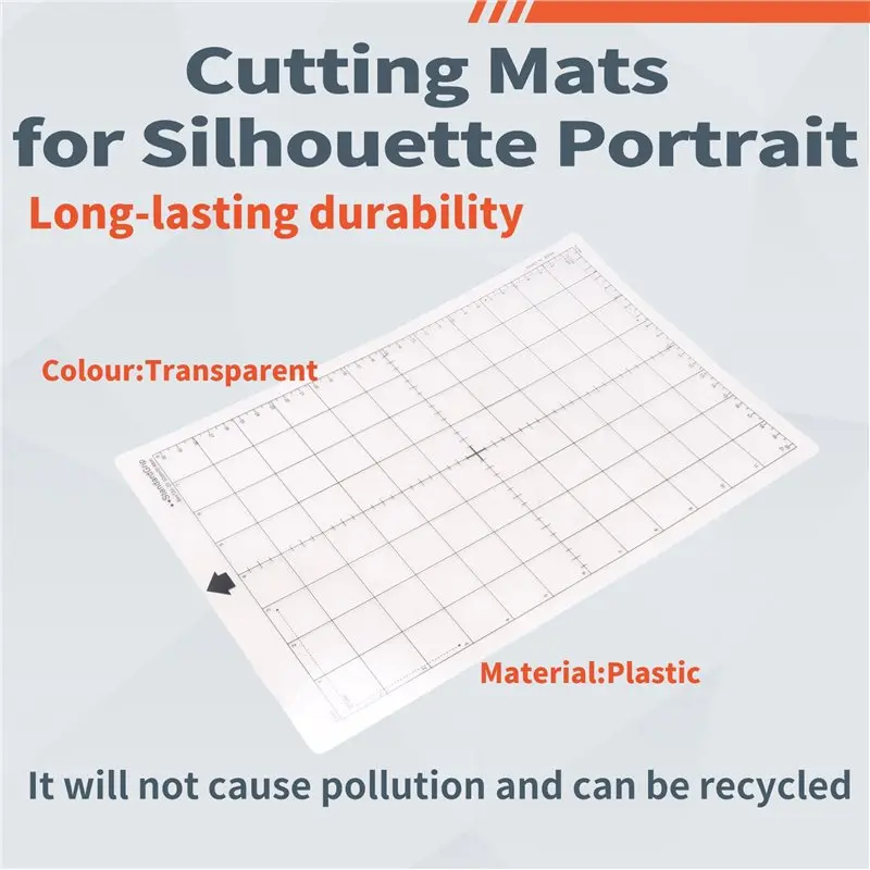 A98E-Cutting Mats For Silhouette Portrait(3 Pack) 12X8in Cutting Mats Replacement For Silhouette Cameo Accessories view 5