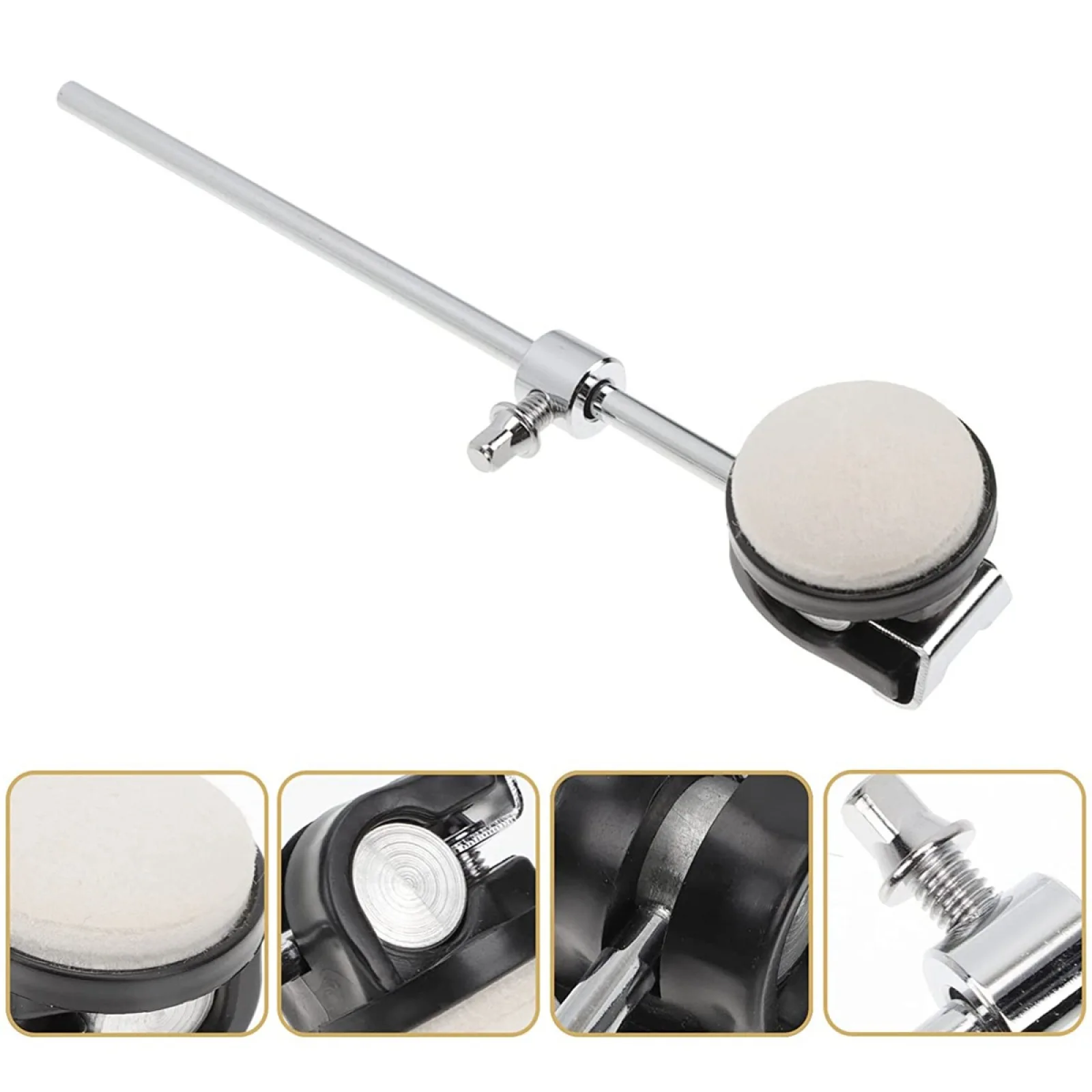 

Новая педаль для бас-барабана, молоток, ножной колотушка для набора барабанов, ударная часть, барабанная педаль, инструмент