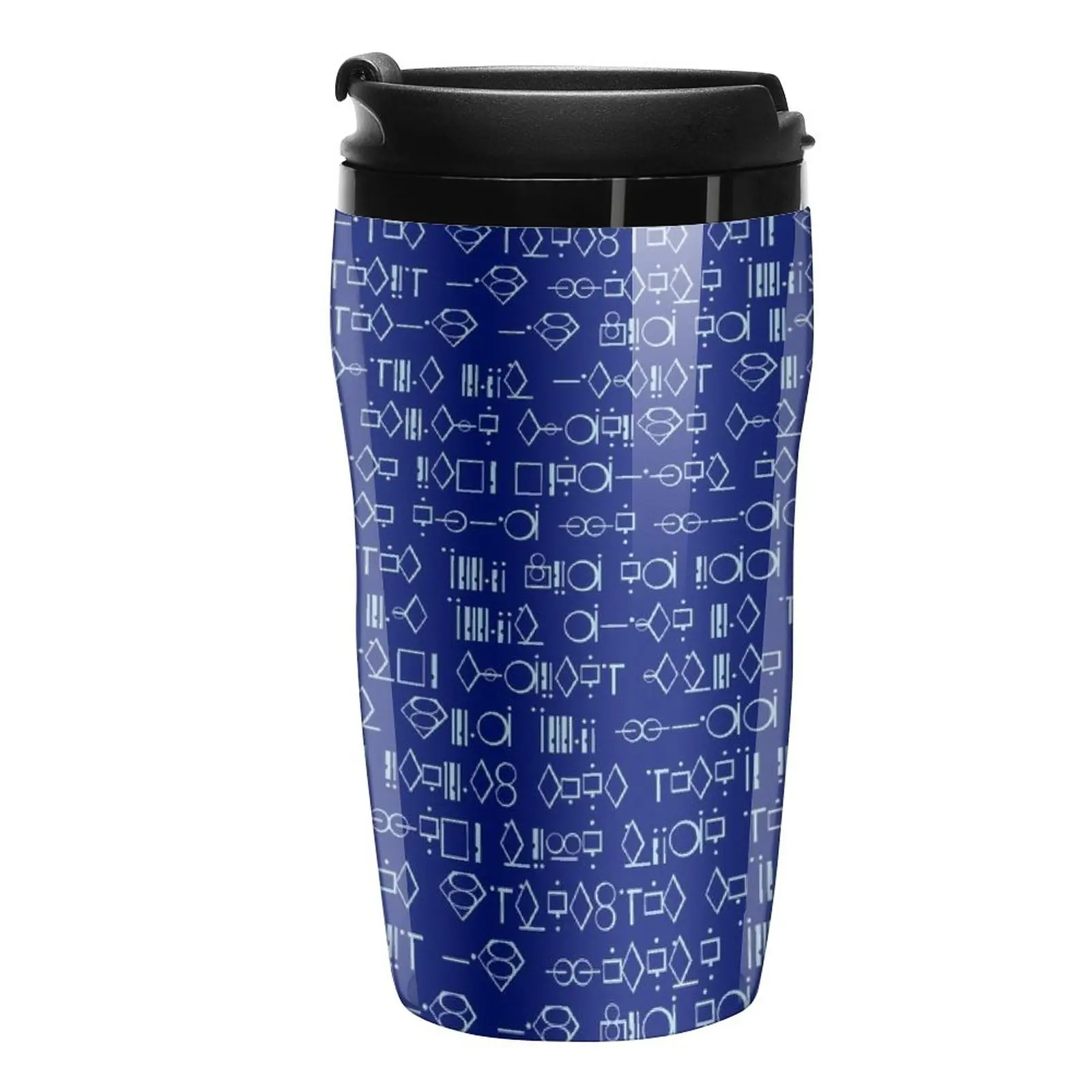 

New Kryptonian Message Pattern Kal Travel Coffee Mug Coffee Thermal Cup Beautiful Tea Mugs Espresso Mug