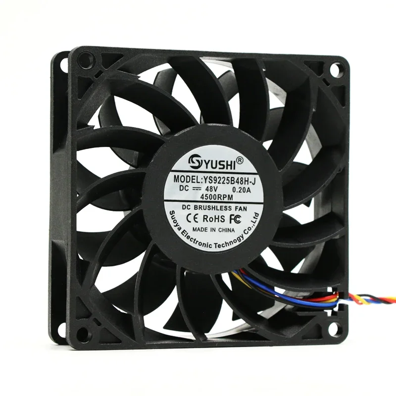 مروحة تبريد الخادم DC 48V 92x90x25mm 90MM