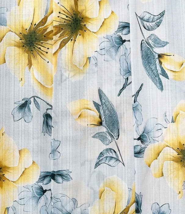 Nuevo Kimono amarillo con estampado de Magnolia, Batobe Sle para niñas, Fre y viento, Material japonés Sle Dr de poliéster, verano 2024