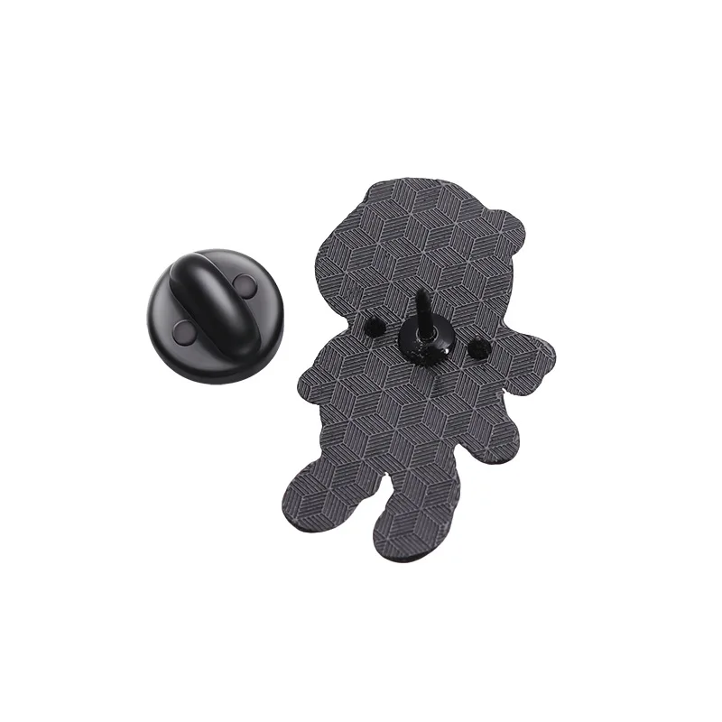 Anime Cartoon lovely Little Bear Enamel Pins Funny Brooches Lapel Badges Pin for Backpack Hat Birthday Halloween Gift