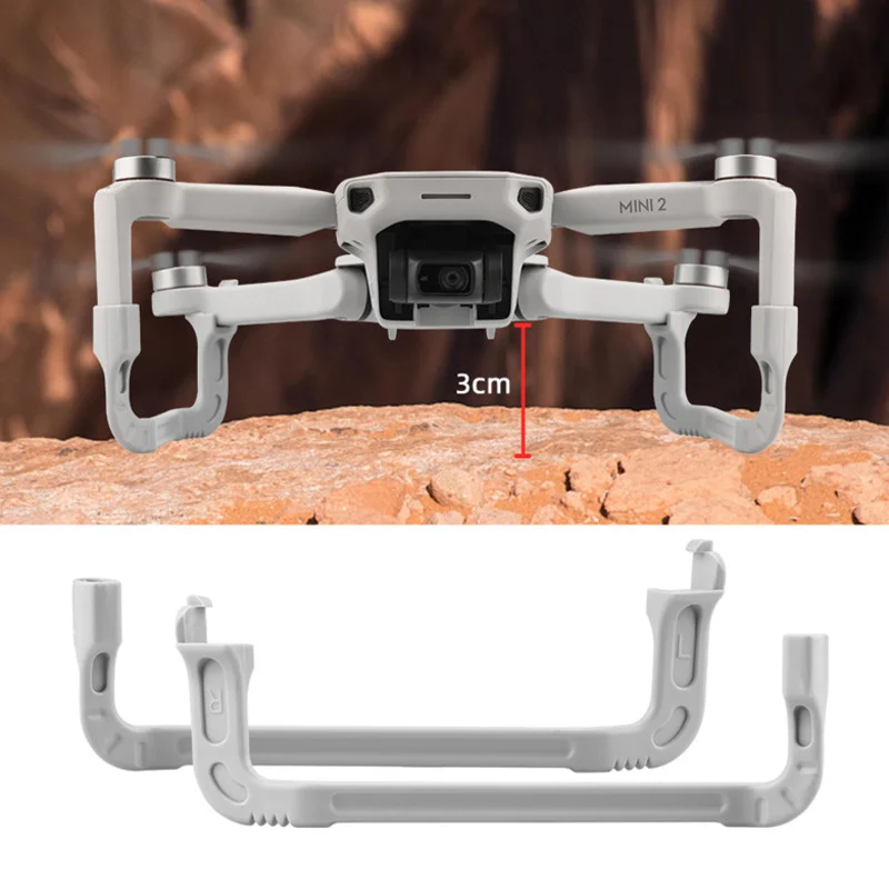 Landing Gear for DJI Mavic Mini 2/SE Height Extended Leg Protector Quick Release Feet Extensions Mavic Mini SE Drone Accessory