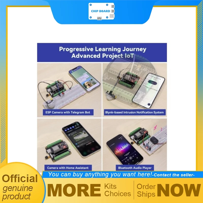 SunFounder ESP32 Ultimate Starter Kit ESP32 Development Board IoT Programming STEM Set