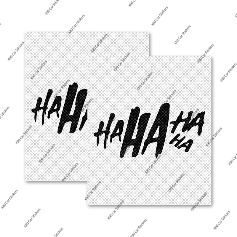Autocollant PoignéE Moto Graffiti "Haha" Multi-Couleurs Imp…