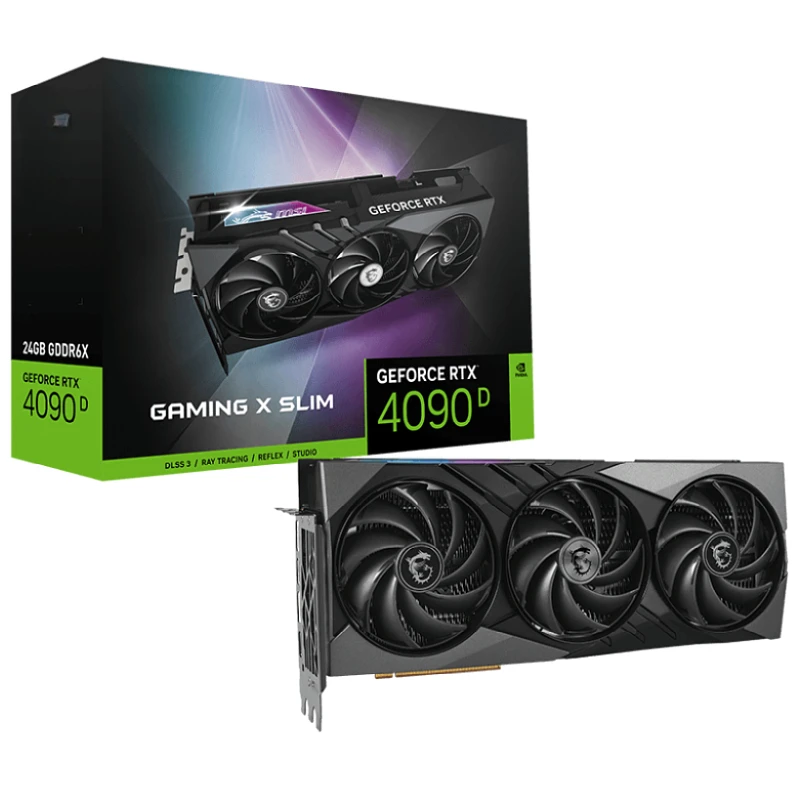 GeForce RTX  4090 D 24G GAMING X SLIM Computer game graphics card