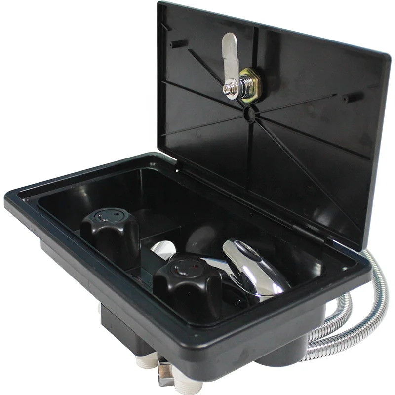 Заводские аксессуары, антивозрастной черный с замком, лодка, морской кемпер, автофургон, открытый душ