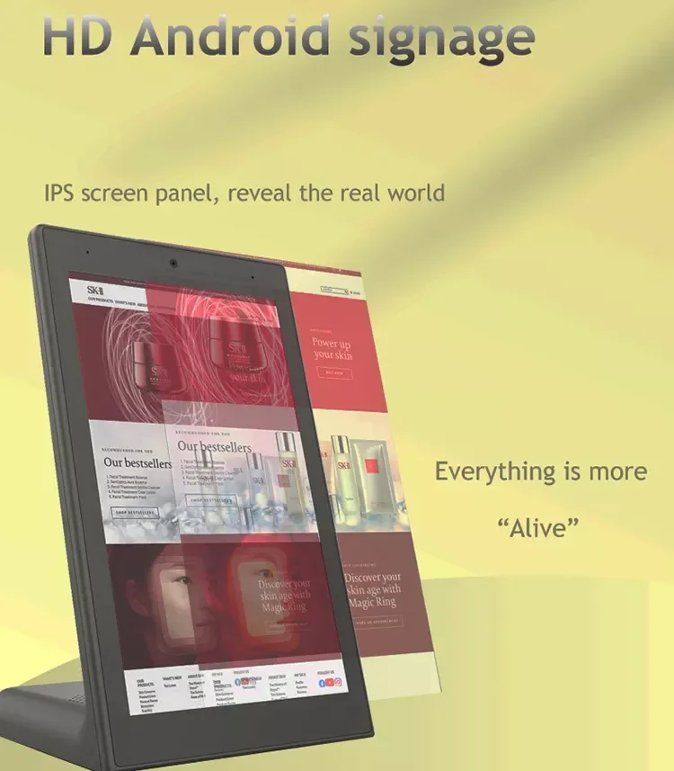 Customer Feedback tablet pc 10.1 Inch Vertical type Touch Screen All in One interactive POS android tablet pc