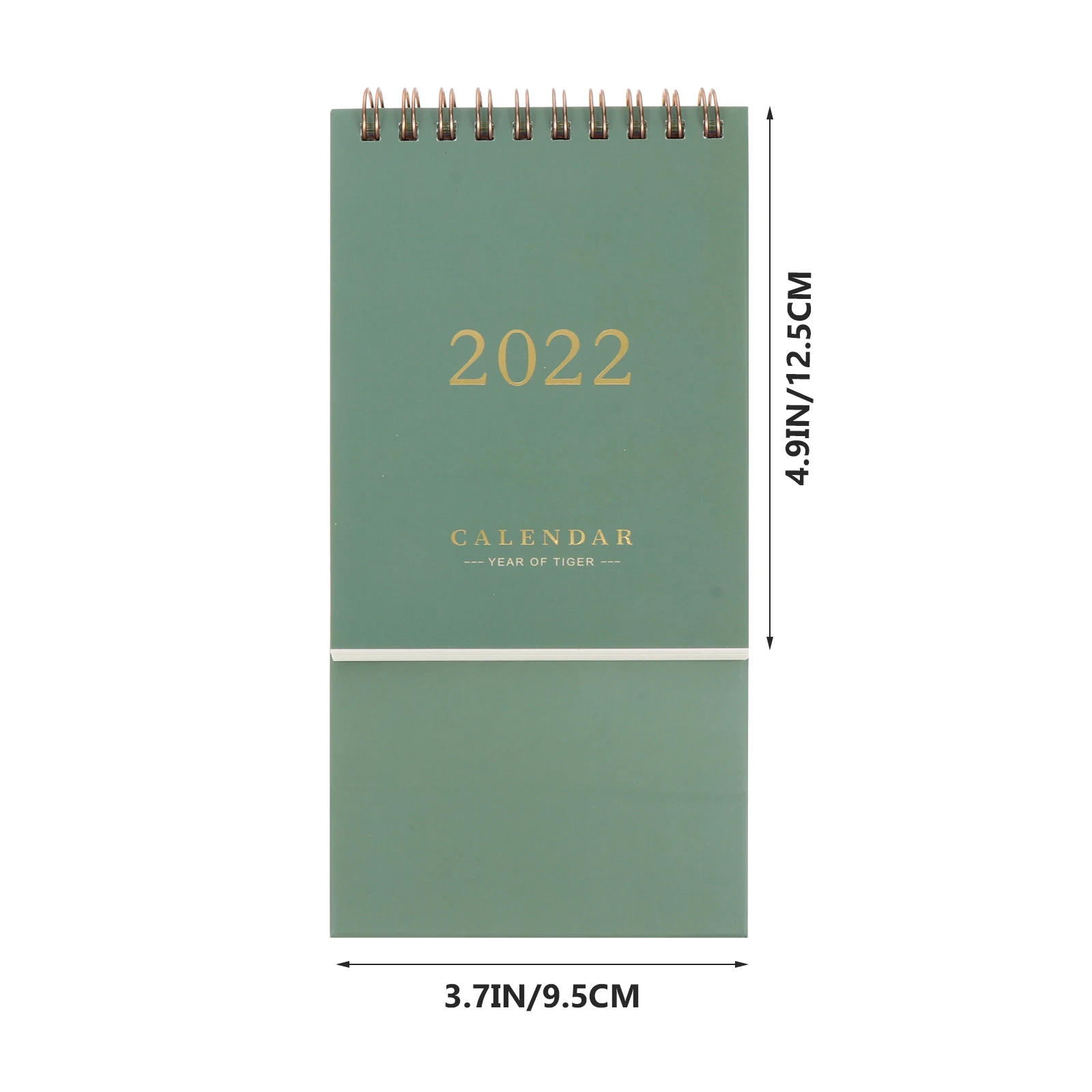 Desktop Calendar Notepad Small Calendars Perpetual Flip Mini Schedule Planner Office Sturdy Triangular Foldable Teacher Student