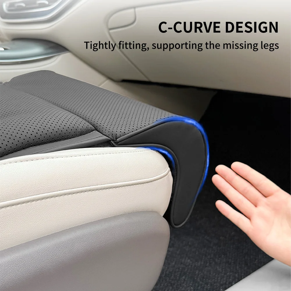

Universal Car Seat Leg Support Extension for Tesla/Chevrolet Thick Seat Cover Extender Cushion Auto Interior Accessories
