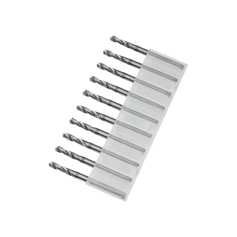 0.2-3mm Carbide twist Drill Bit Efficient CNC Tool Tungsten Steel Drill for Aluminum copper steel stainless steel cast iron