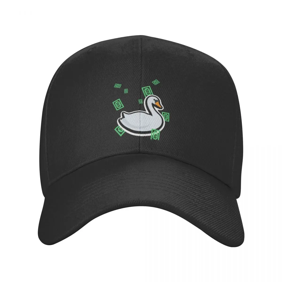 Swan Money Super Auto Pets Baseball Cap Fishing cap Sports Cap derby hat Gentleman Hat Women's Golf Clothing Men's