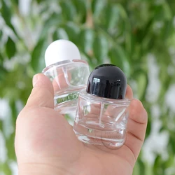 30ml/50ml Empty Perfume Dispenser Glass Empty Spray Bottling Portable Makeup Hydration Spray Bottle Pump Container