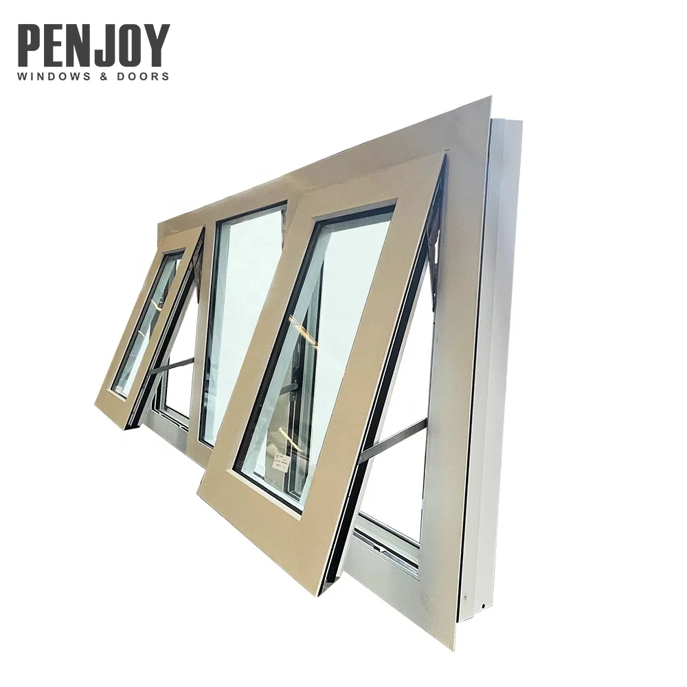 

Коммерческое проектное окно-навес из алюминия с терморазрывом на заказ