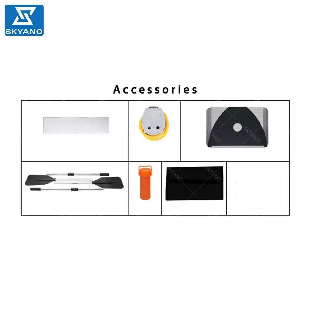 قارب أرضي من سبائك الألومنيوم قابل للنفخ #6