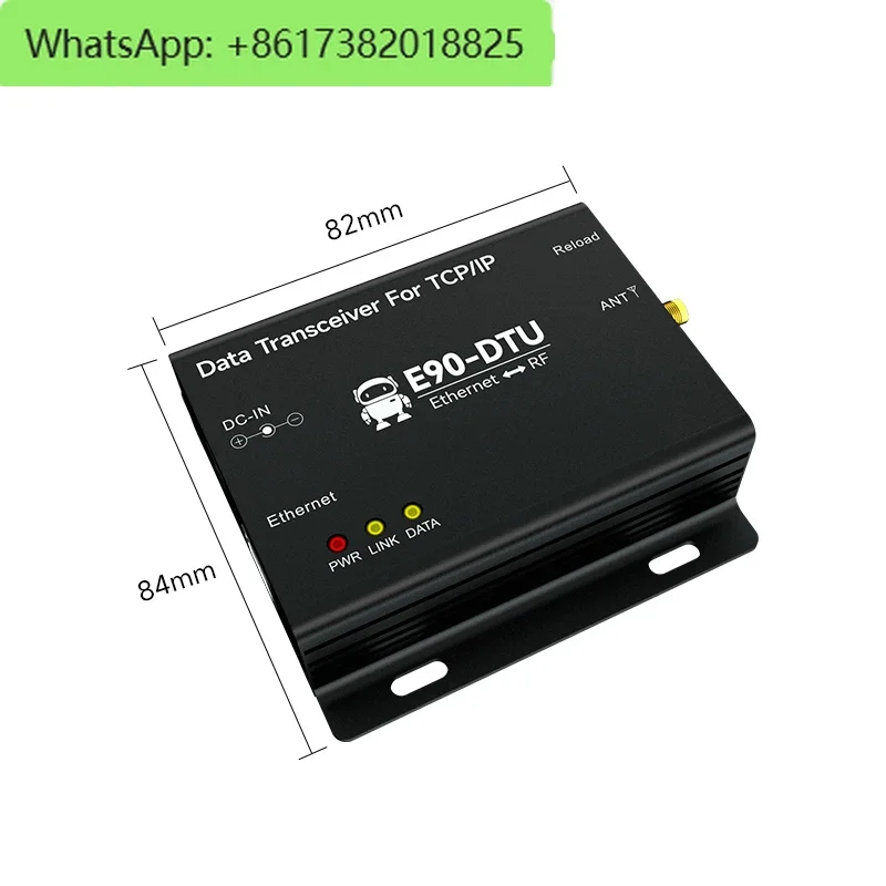 LoRa Wireless Data Transmission Gateway 868/915Mhz Ethernet Gateway 22dBm CDEBYTE E90-DTU(900SL22)E MQTT RSSI LBT Modbus